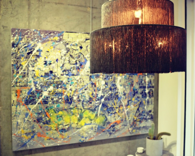 Suzi in Beirut at Vick Vanlian Showroom